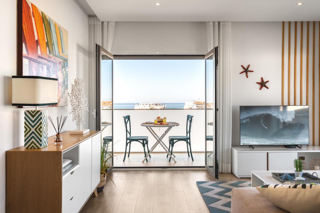 Ocean Lookout Lejlighed Nazaré Eksteriør billede