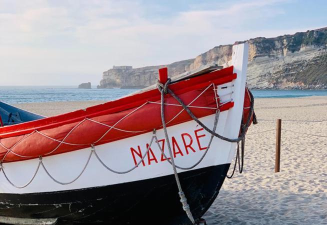 Ocean Lookout Lejlighed Nazaré Eksteriør billede
