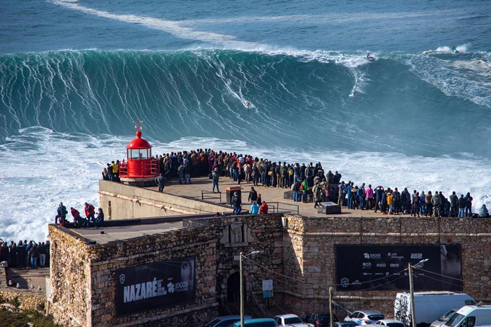 Ocean Lookout Lejlighed Nazaré Eksteriør billede